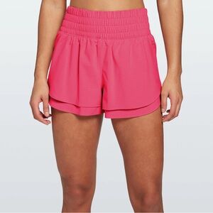 Calia Womens Step Up High Rise Performance Shorts Activewear 3" Inseam
